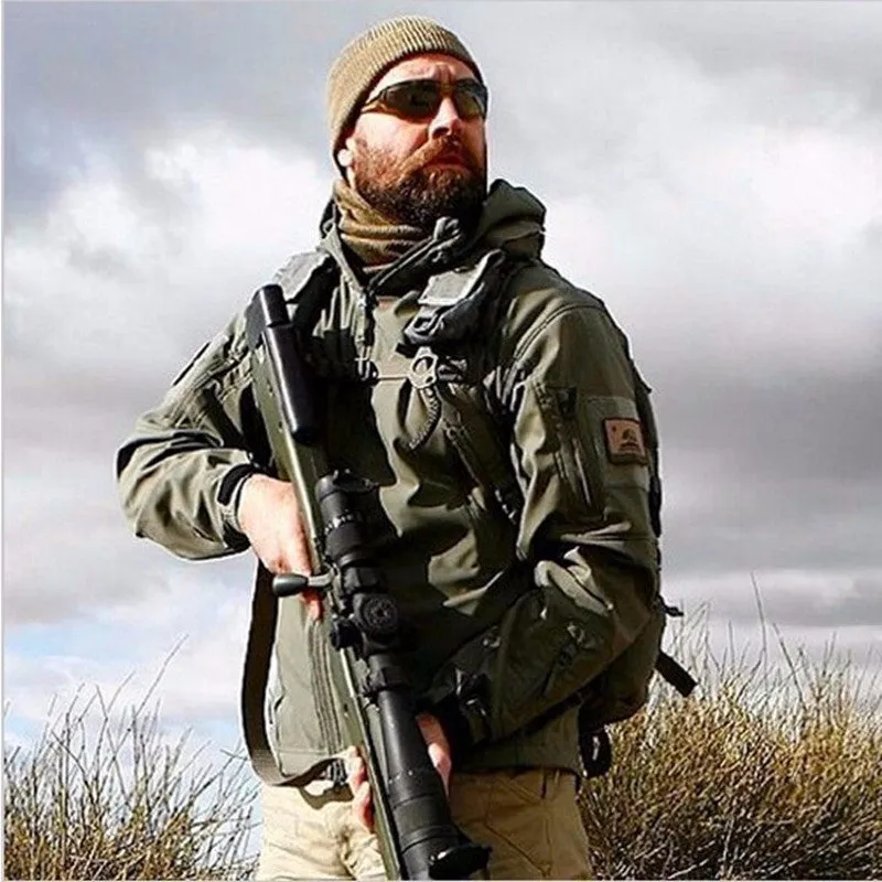 High Shark skin Soft Shell TAD V 4.0 Military lurker Tactical Jacket Waterproof Windproof Army Clothing