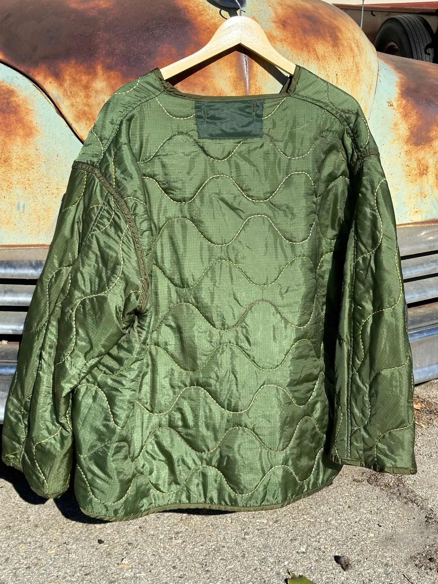 Honeysuckle M-65 Green Liner Jacket Large - X-Large