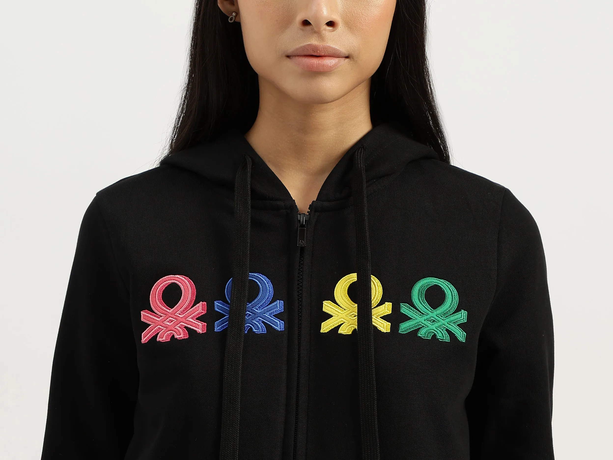 Hooded Neck Brand Logo Sweatshirts