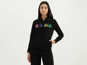 Hooded Neck Brand Logo Sweatshirts
