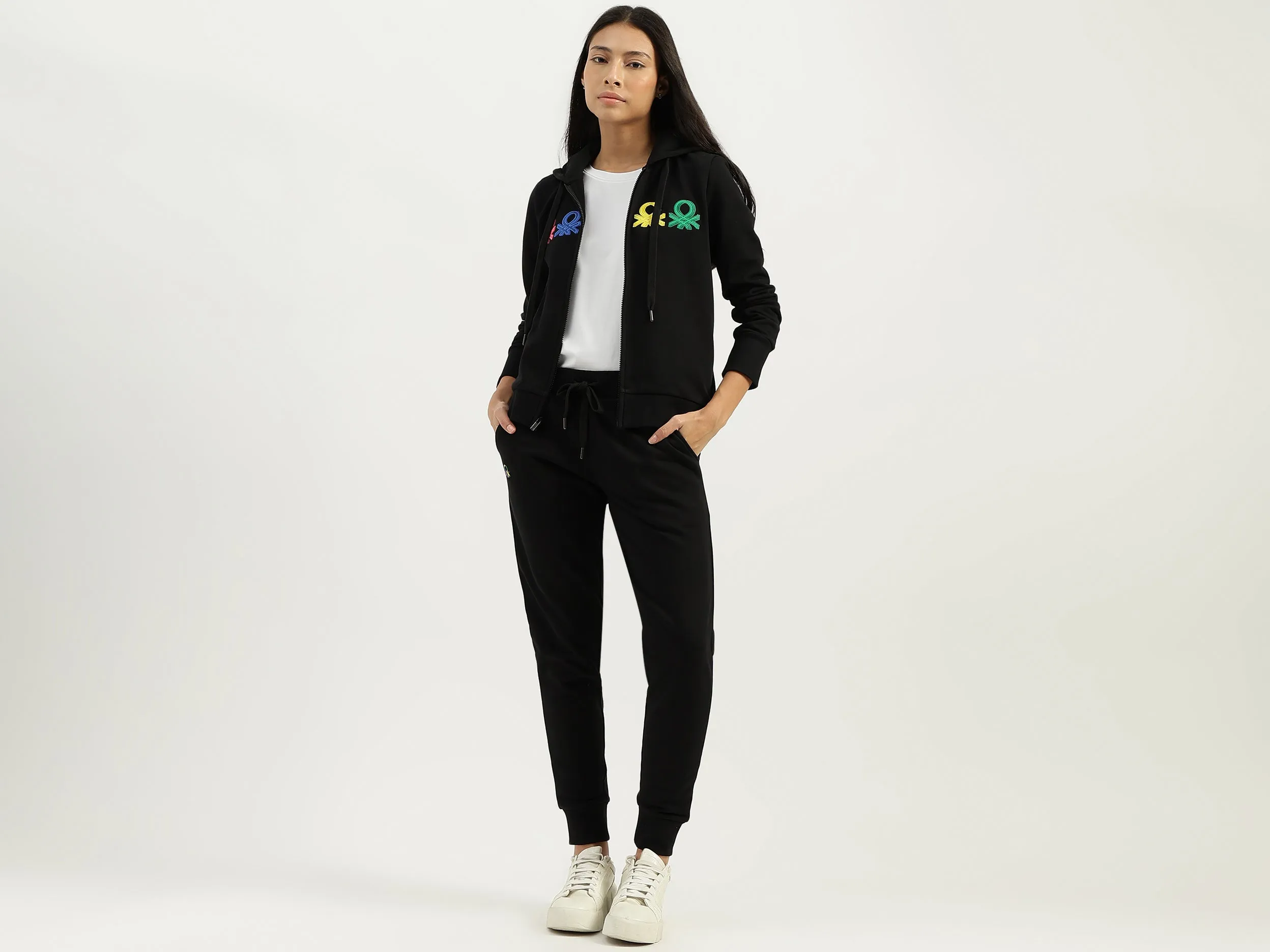 Hooded Neck Brand Logo Sweatshirts