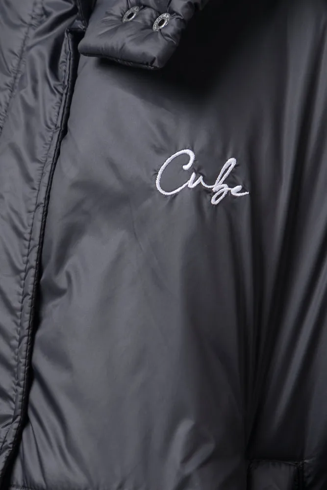 Hooded Puffer Jacket Black