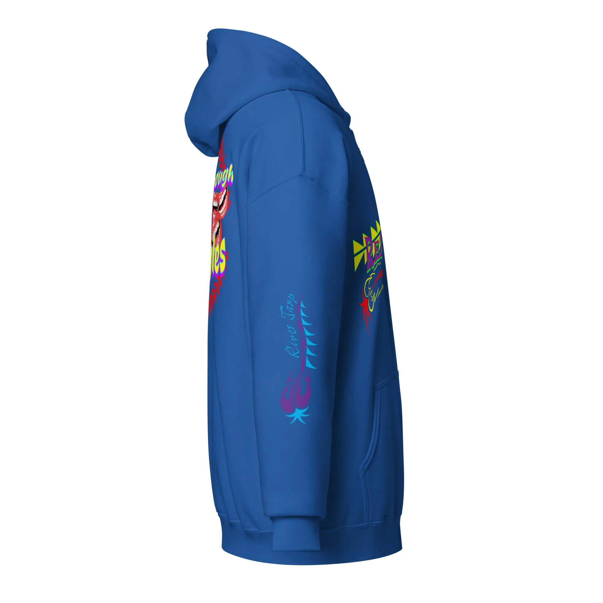Hoodie unisex zip up