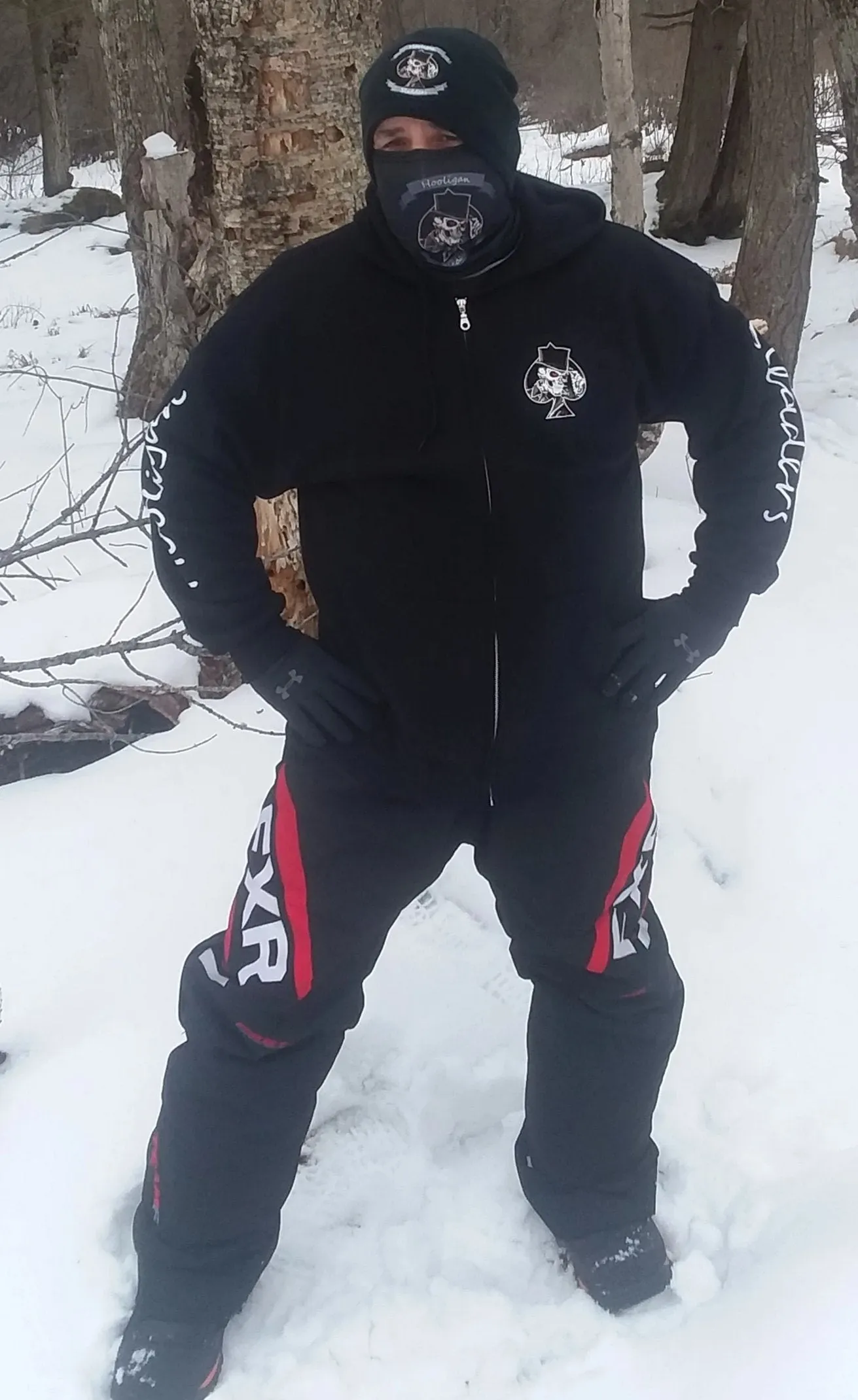 Hooligan Zip Up Hoodies