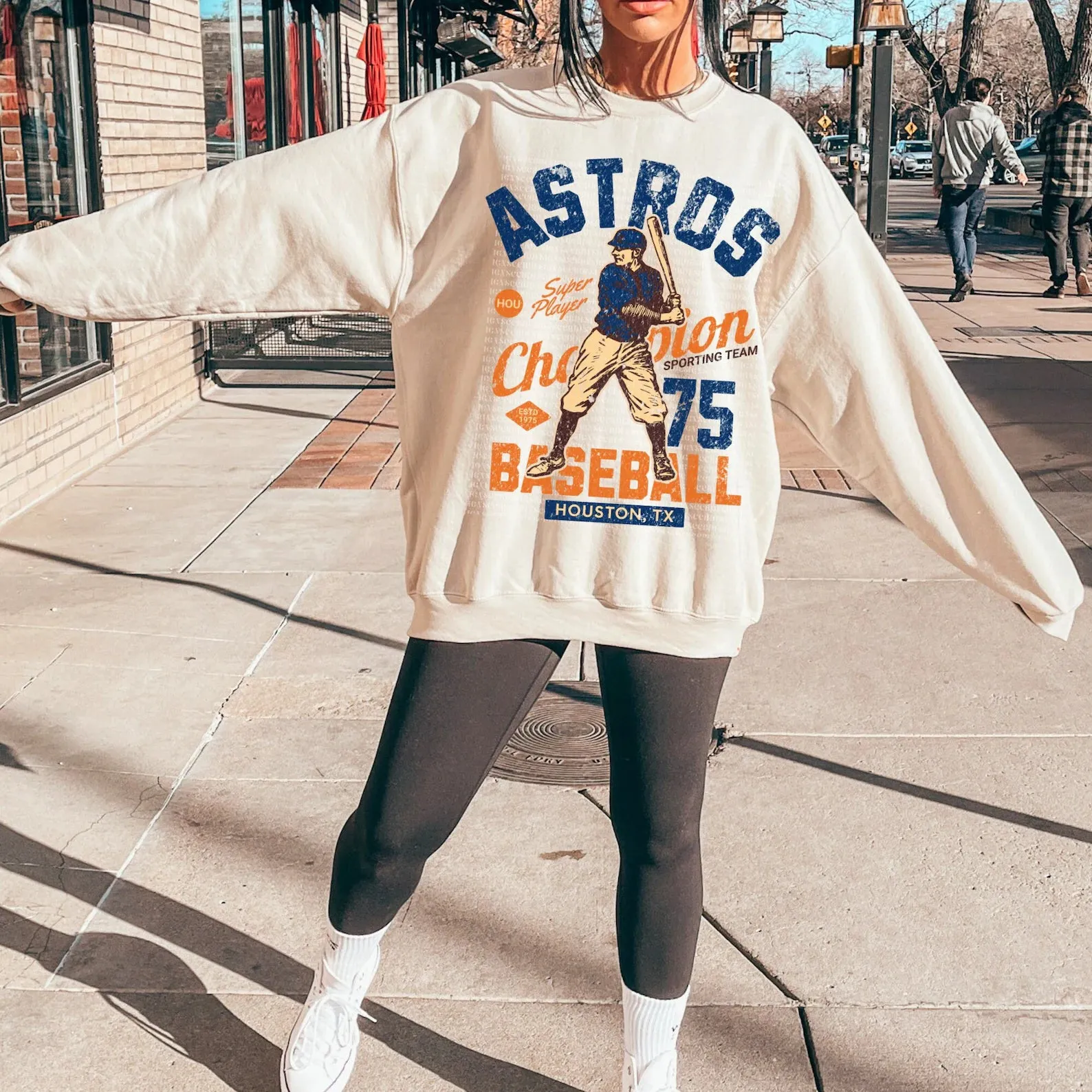 Houston Vintage Baseball Tees or Sweatshirts