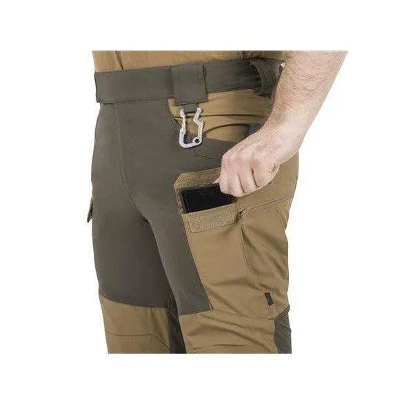 HYBRID OUTBACK PANTS - Coyote / Taiga Green A