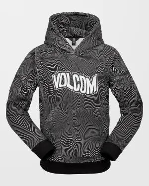 Hydro Fleece Kapuzenpullover - Black Print - (KINDER)