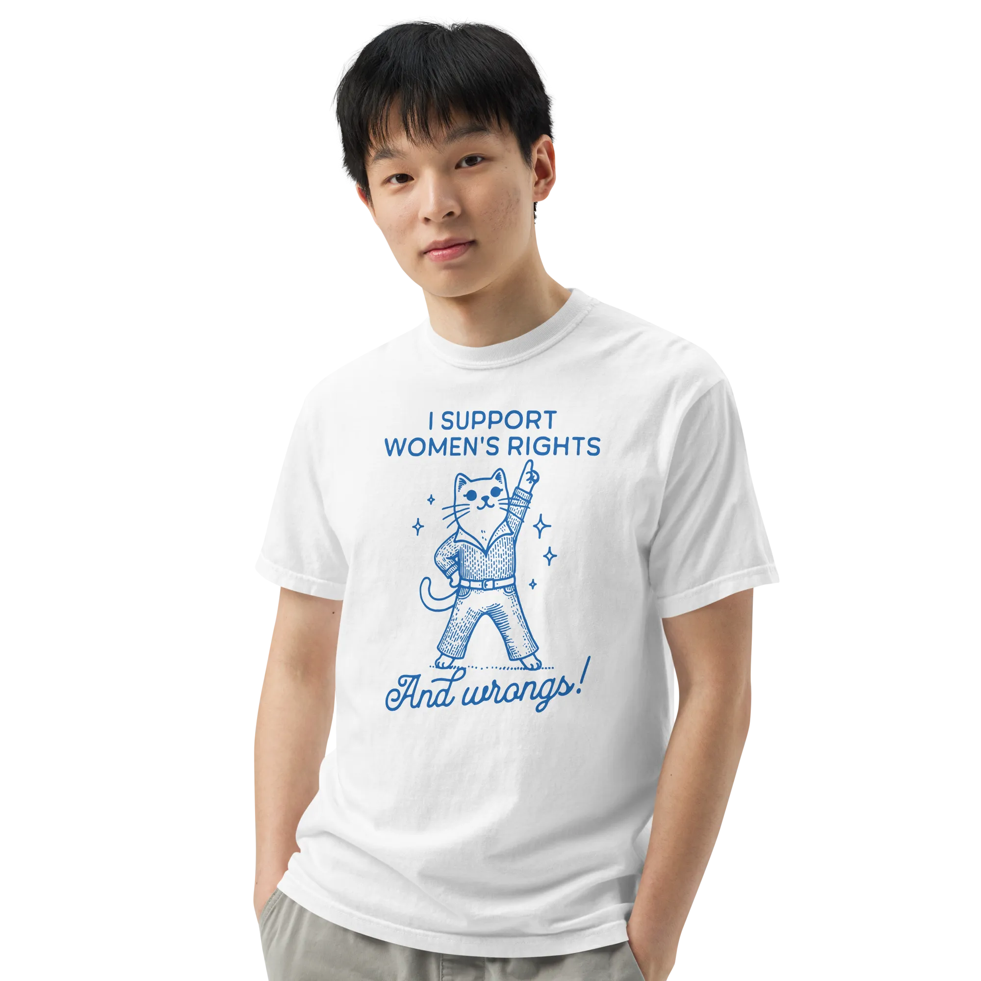 I Support Women’s Rights Wrongs Premium T-Shirt