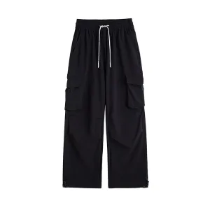 Ice Silk Thin Casual Working Pants Beam Foot Umbrella Soldier Matchet Pants Tactical Pants