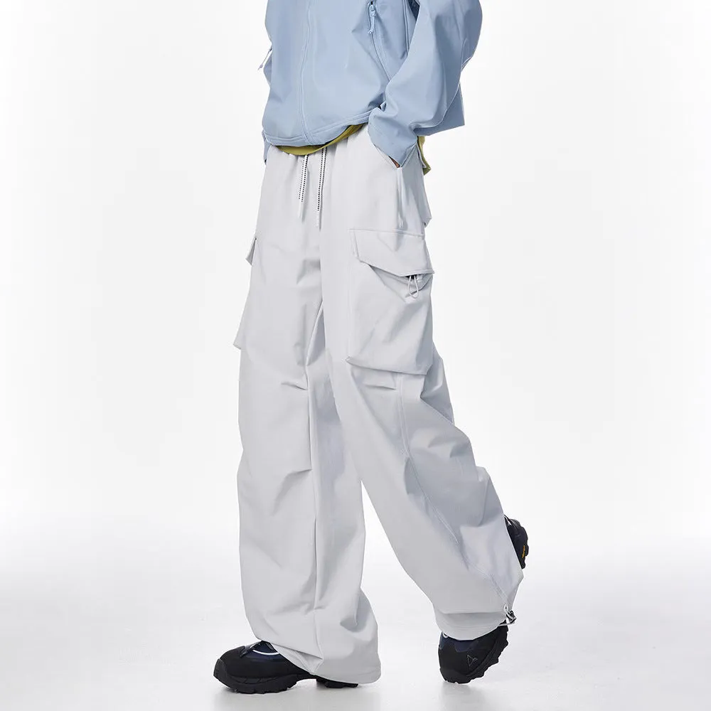 Ice Silk Thin Casual Working Pants Beam Foot Umbrella Soldier Matchet Pants Tactical Pants