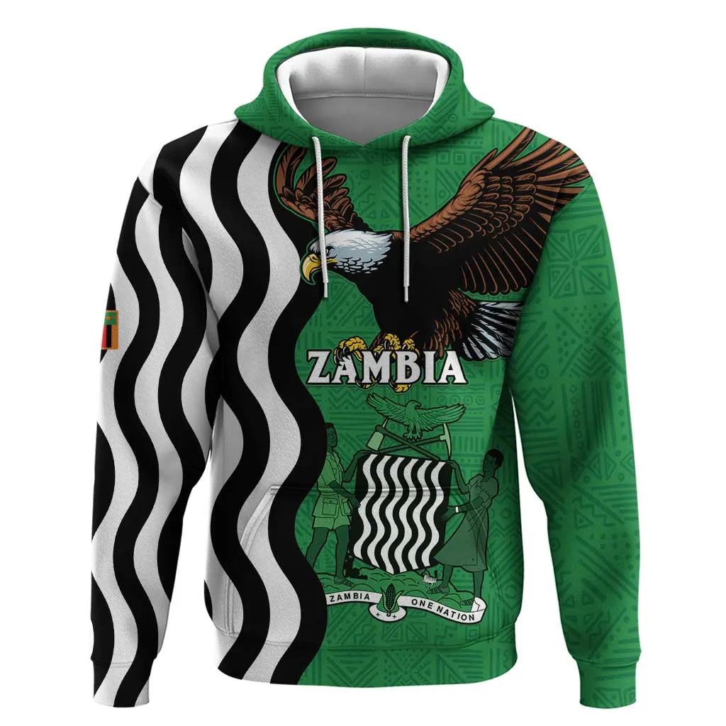 Icitungu ca Zambia Zip Hoodie One Zambia One Nation LT15