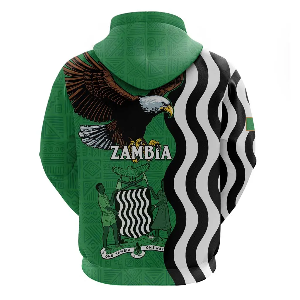 Icitungu ca Zambia Zip Hoodie One Zambia One Nation LT15