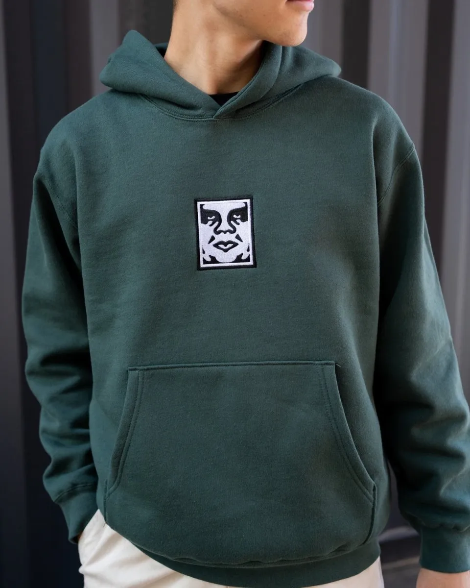 Icon Extra Heavy Hood - Alphine Green