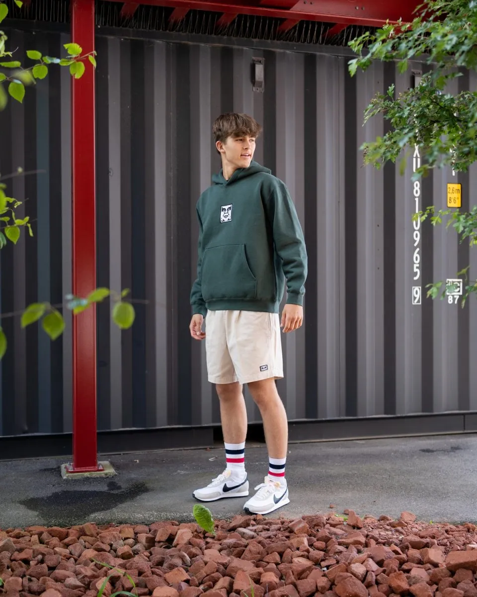 Icon Extra Heavy Hood - Alphine Green