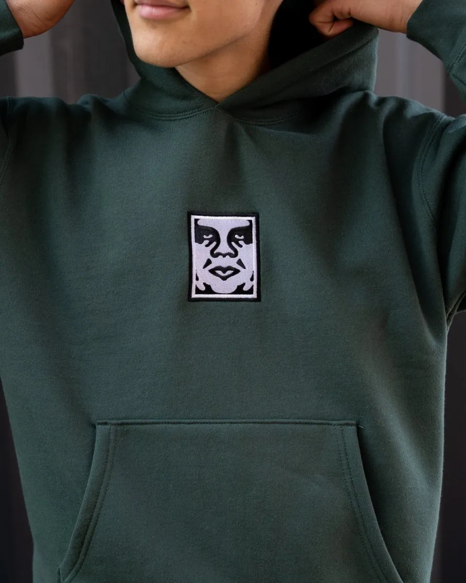 Icon Extra Heavy Hood - Alphine Green