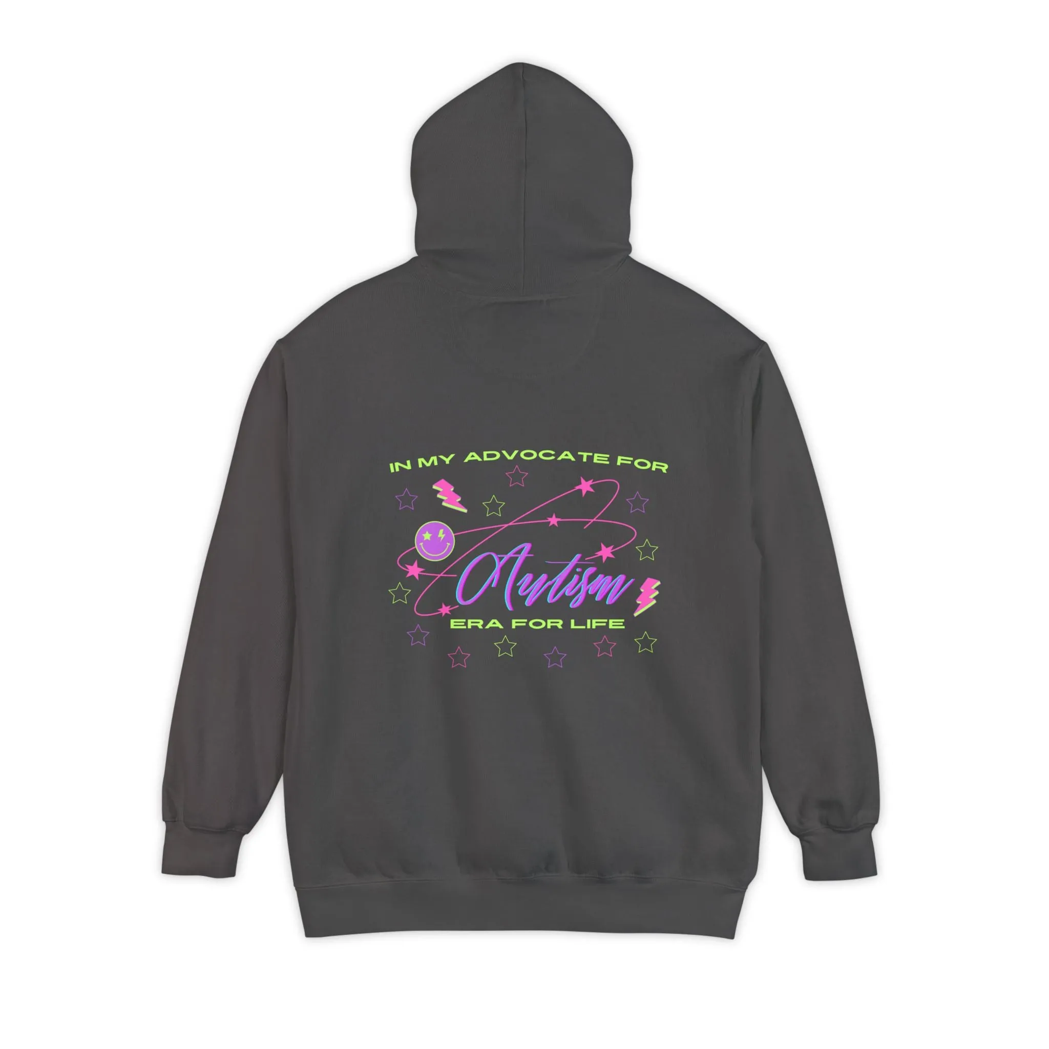 In my advocate for Autism era for life hoodie