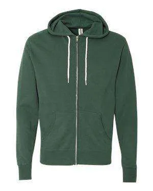 Independent Trading Unisex Full-Zip Hoodie Sweatshirt - AFX90UNZ