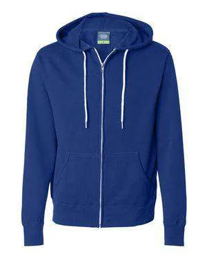 Independent Trading Unisex Full-Zip Hoodie Sweatshirt - AFX90UNZ