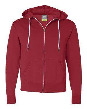 Independent Trading Unisex Full-Zip Hoodie Sweatshirt - AFX90UNZ