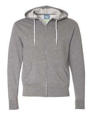 Independent Trading Unisex Full-Zip Hoodie Sweatshirt - AFX90UNZ