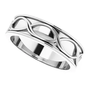 Infinity-Inspired Band 51741 - 6 mm