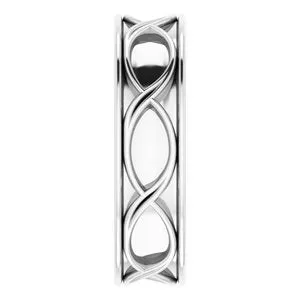 Infinity-Inspired Band 51741 - 6 mm