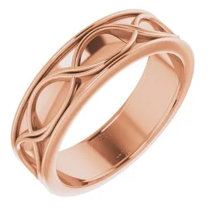 Infinity-Inspired Band 51741 - 6 mm