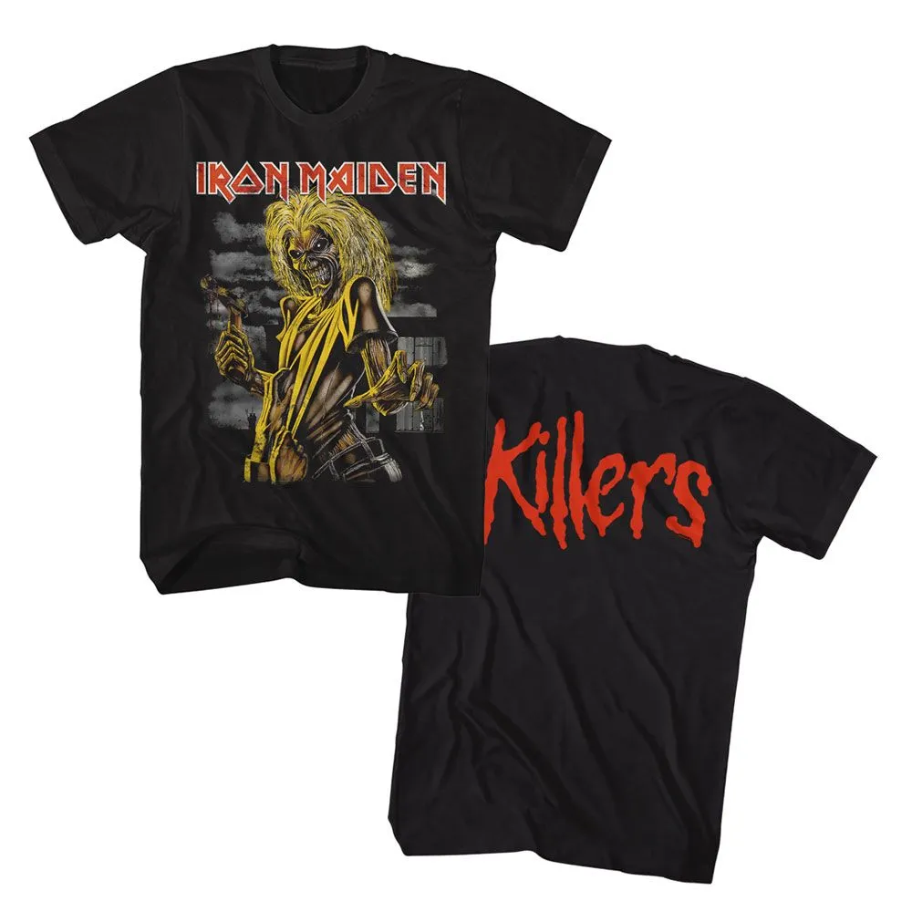 Iron Maiden Killers 2-Sided Print T-Shirt