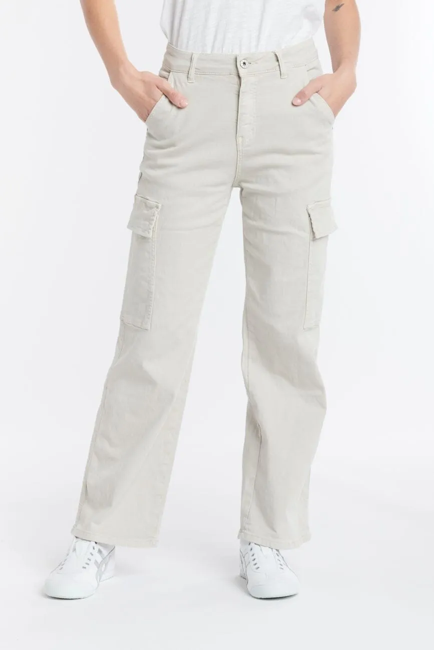 ITALIAN STAR Cargo Pant - Beige