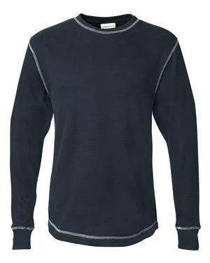 J America Men's Vintage Long Sleeve Thermal T-Shirt - 8238