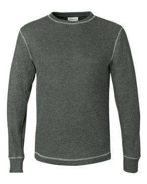 J America Men's Vintage Long Sleeve Thermal T-Shirt - 8238