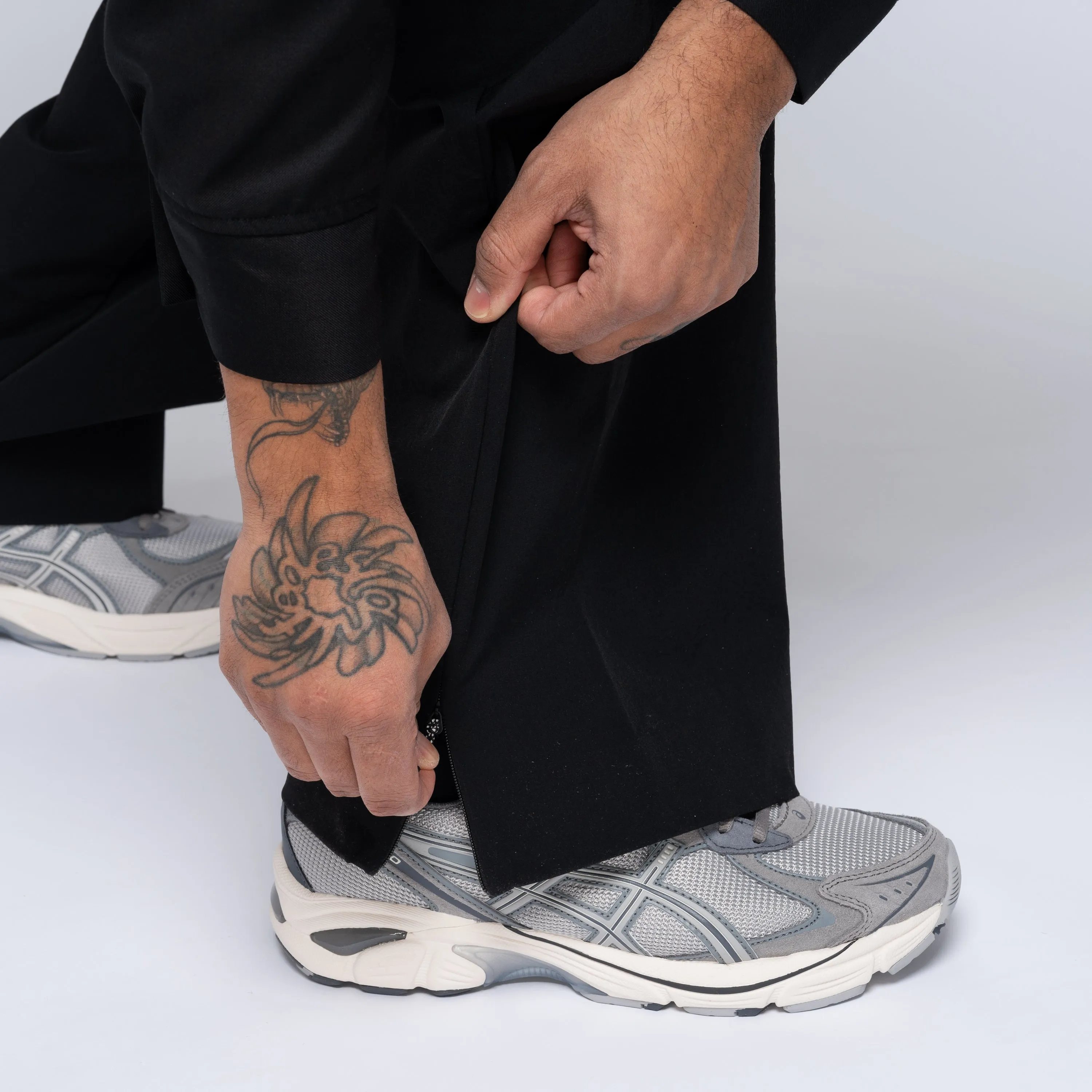 Jeongli Cargo Trouser Black