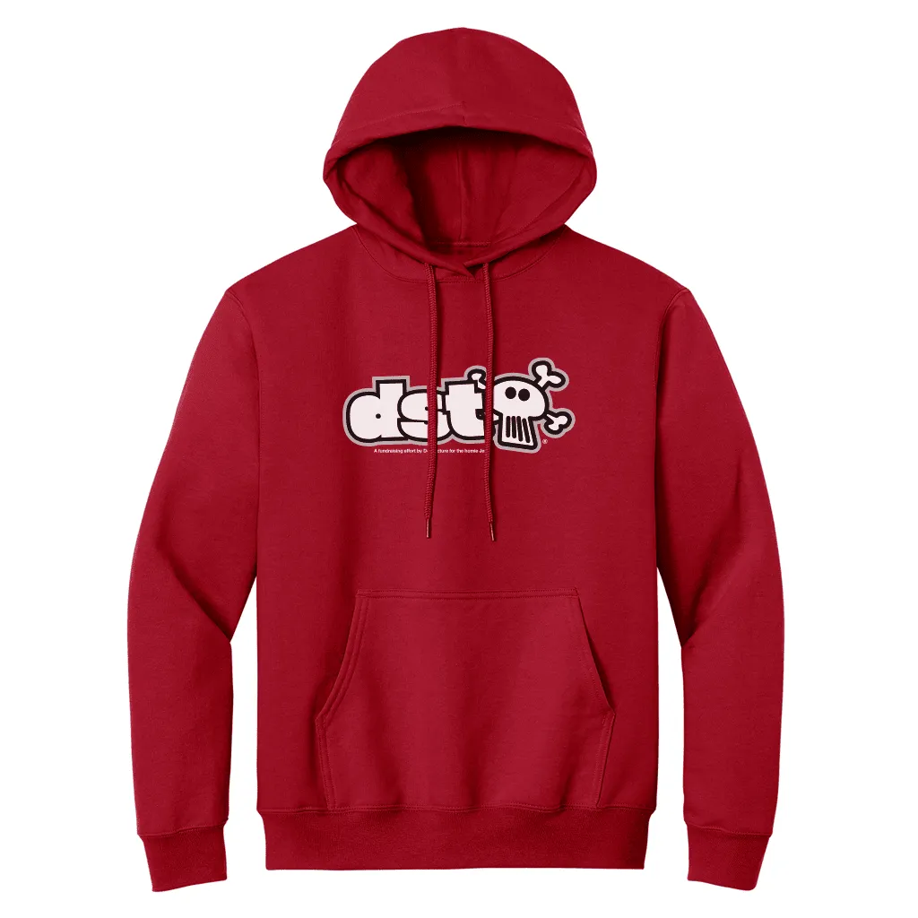JER2 hoodie - Deep red