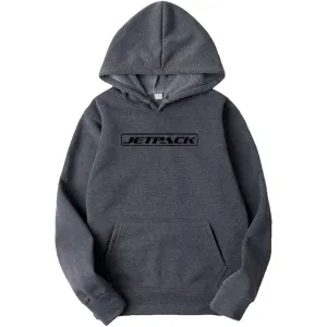JetPack Sweatshirt Heather Grey (JetPack Logo Black)