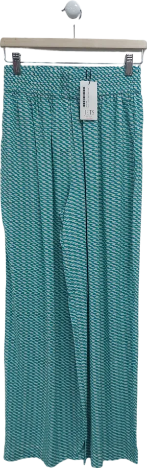 Jets Green Asceno Wide Leg Pant UK S