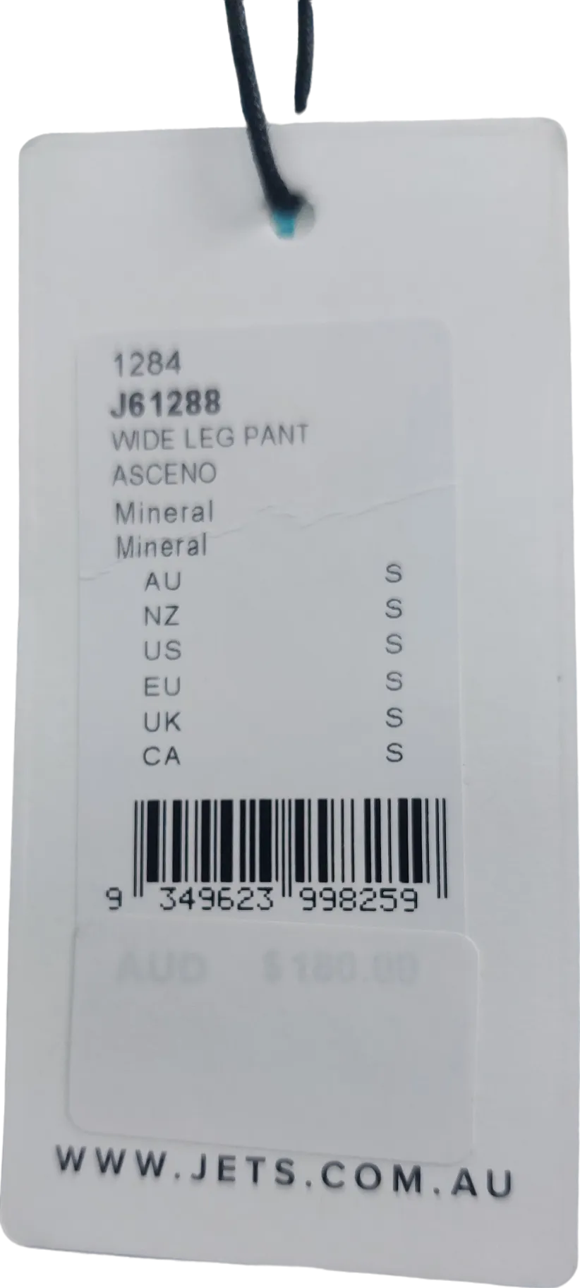 Jets Green Asceno Wide Leg Pant UK S