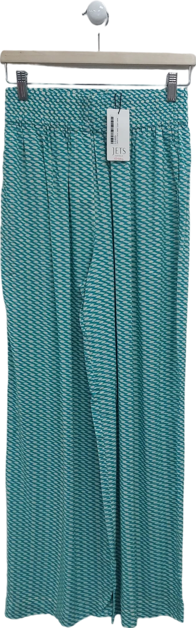 Jets Green Asceno Wide Leg Pant UK S