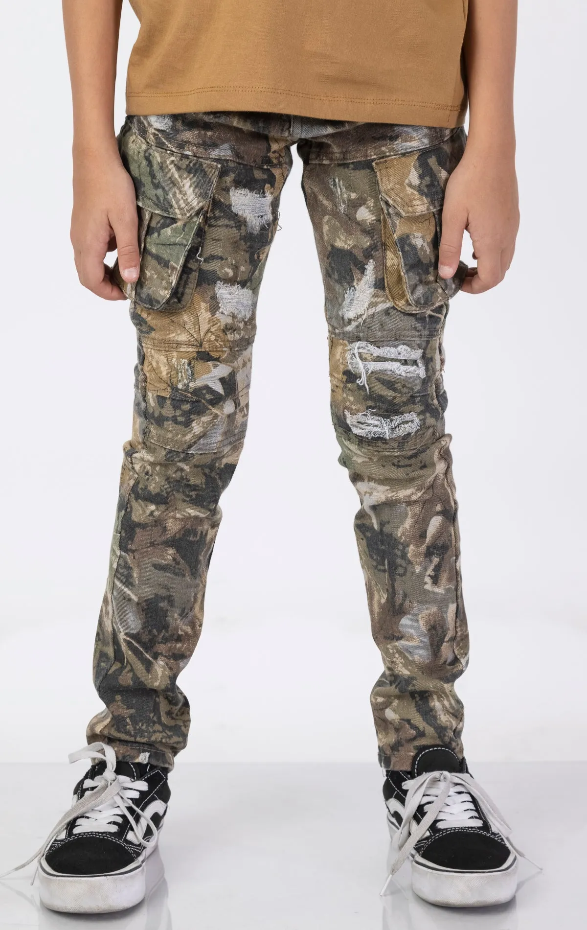 Kids Cadre Camo Jeans