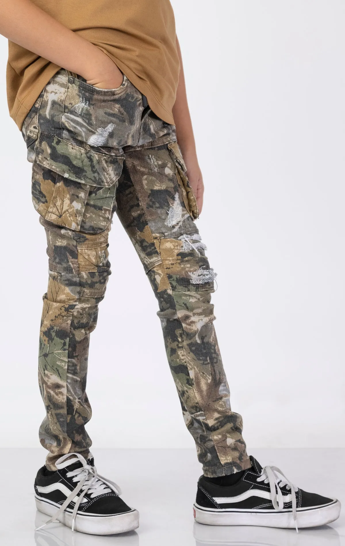 Kids Cadre Camo Jeans