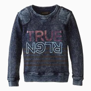 Kid's Indigo Fleece Sweatshirt