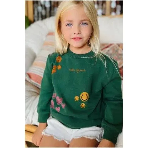 Kids Smiley Graphic Sweatshirts