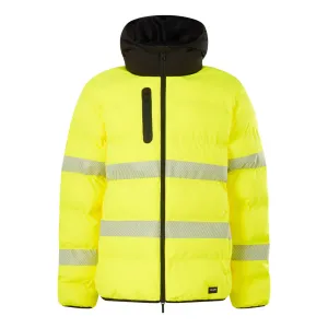 KingGee Men's Originals Hi Vis Biomotion Water Repellent Puffer - Yellow