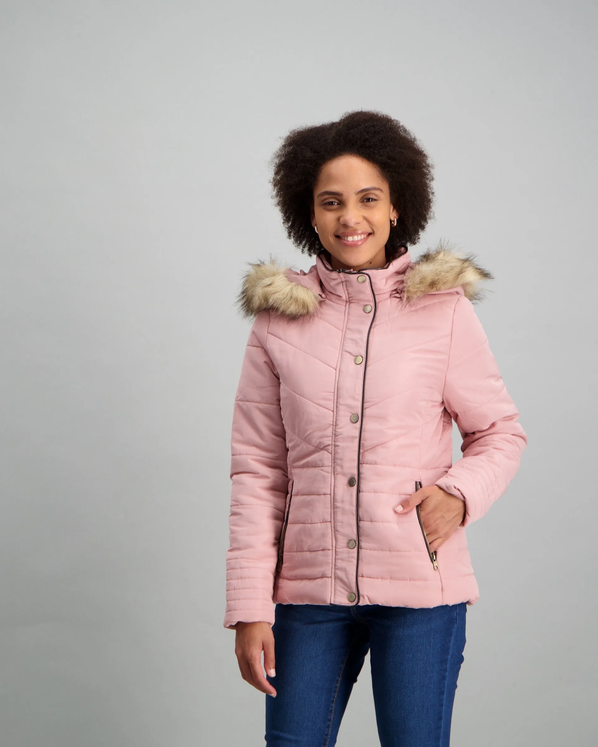 Ladies-Binding Puffer - Light Puffer