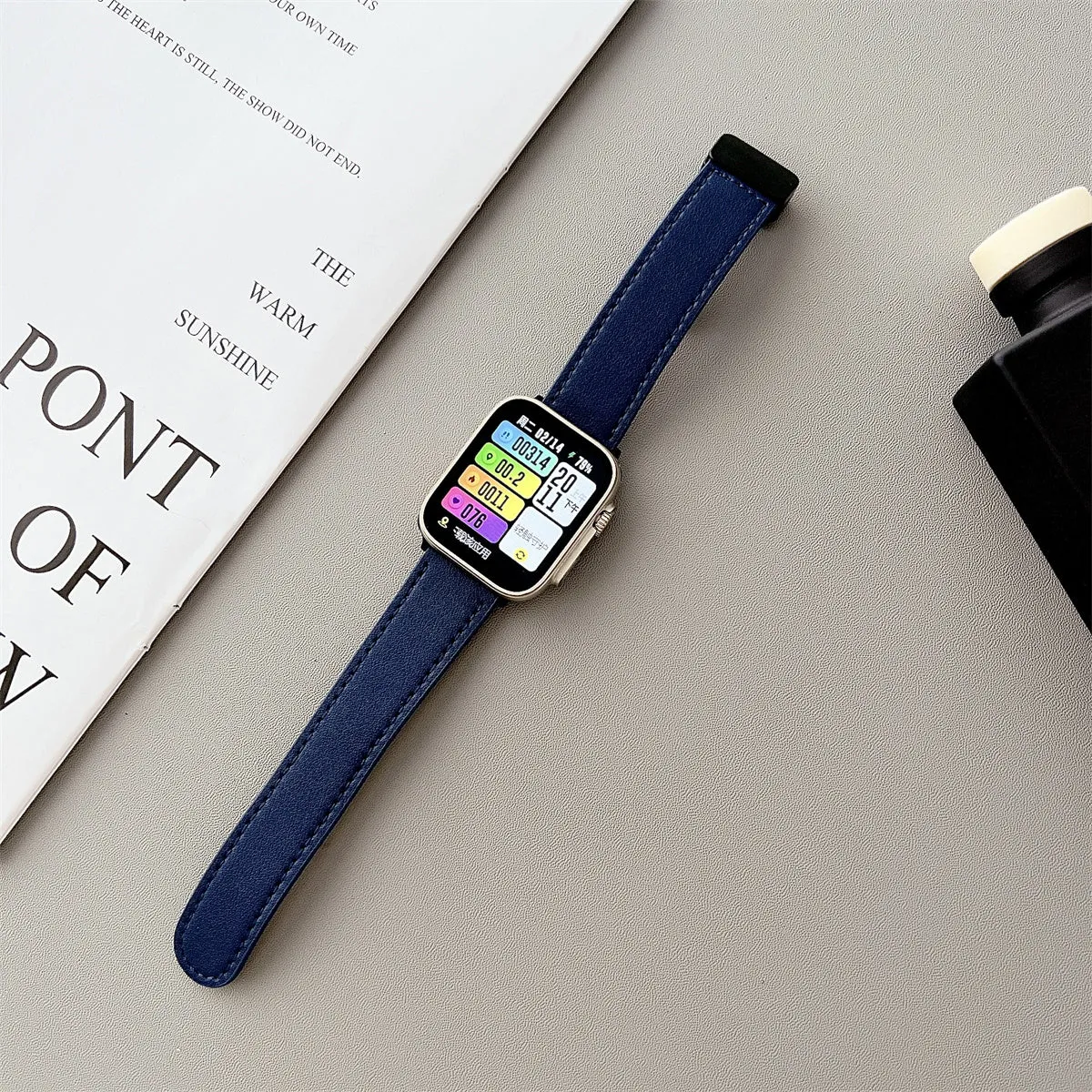 Ladies' T-shape Butterfly Magnetic Buckle Band for Apple Watch