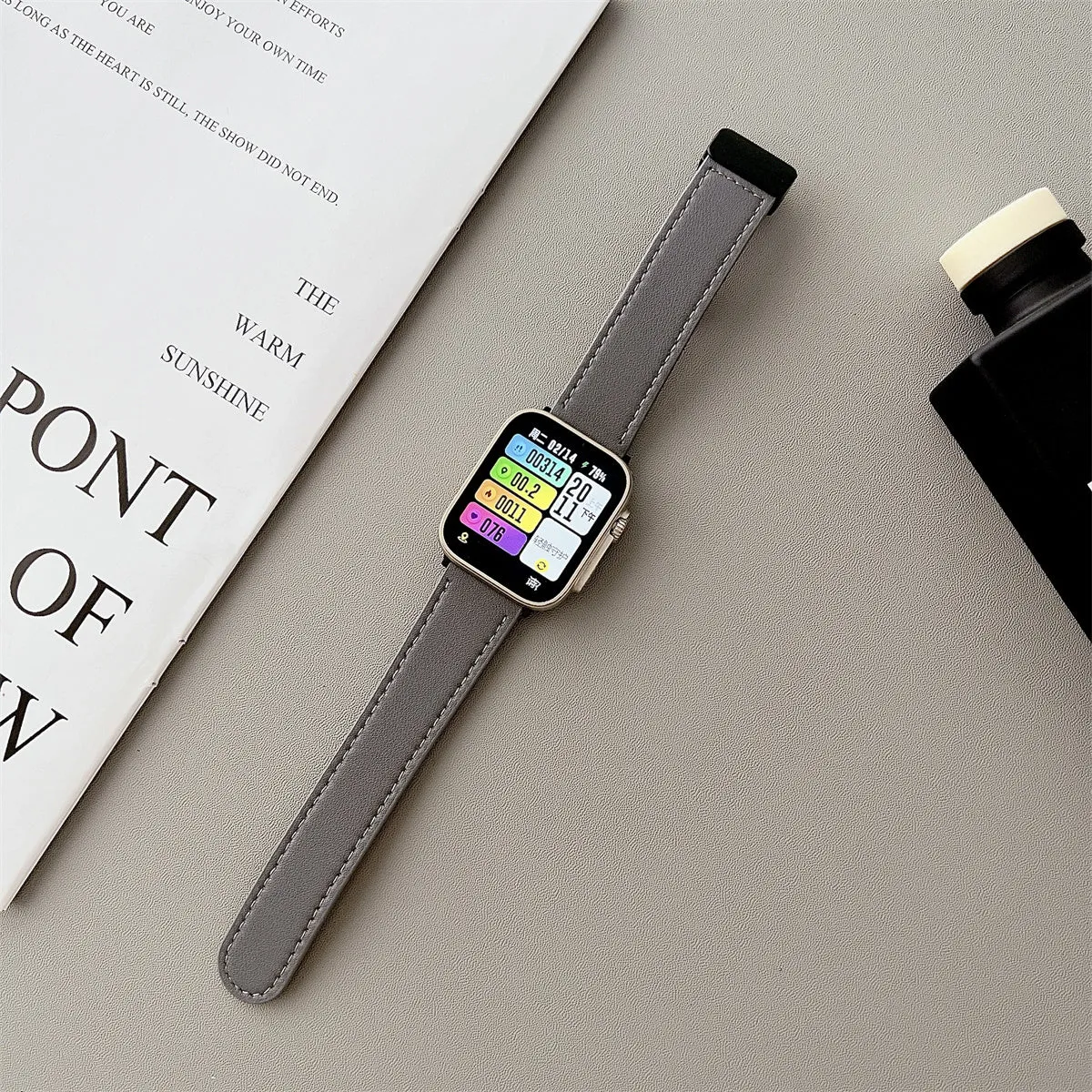 Ladies' T-shape Butterfly Magnetic Buckle Band for Apple Watch
