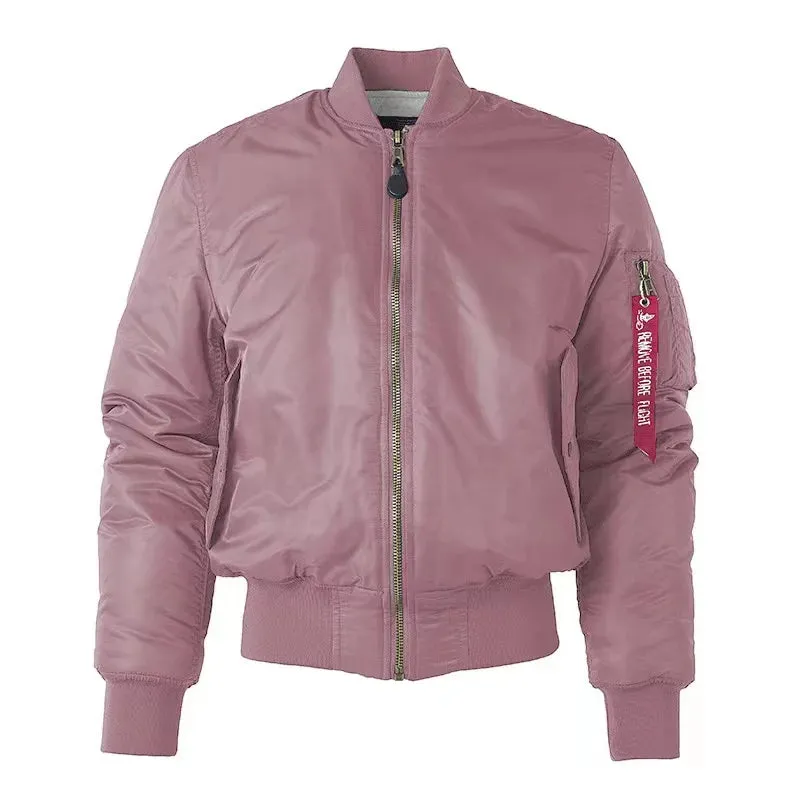 Leanna - Stilvolle Warme Bomberjacke