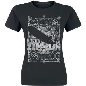 Led Zeppelin Vintage Print Girls T-Shirt