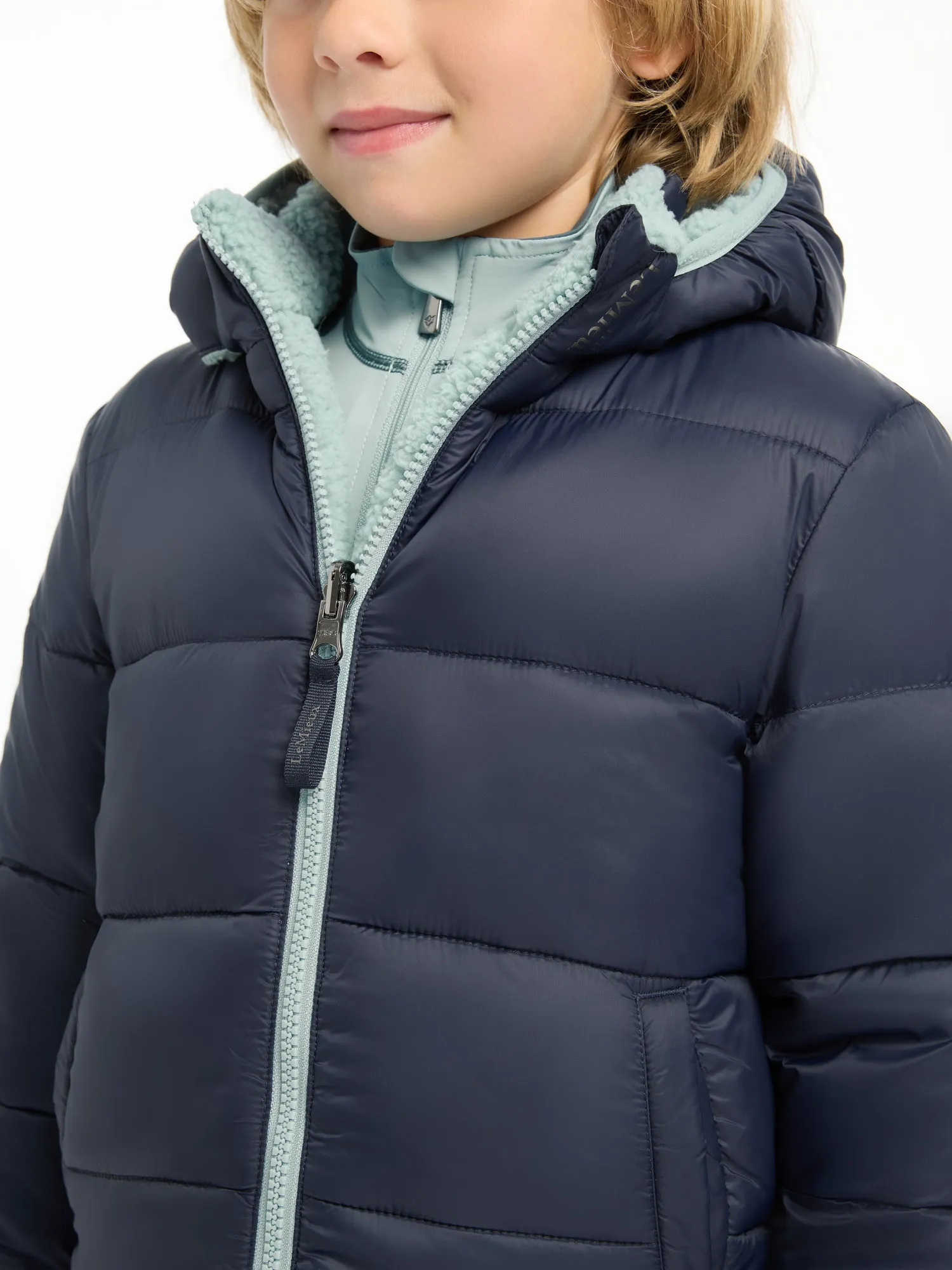 LeMieux Mini Navy Megan Reversible Puffer