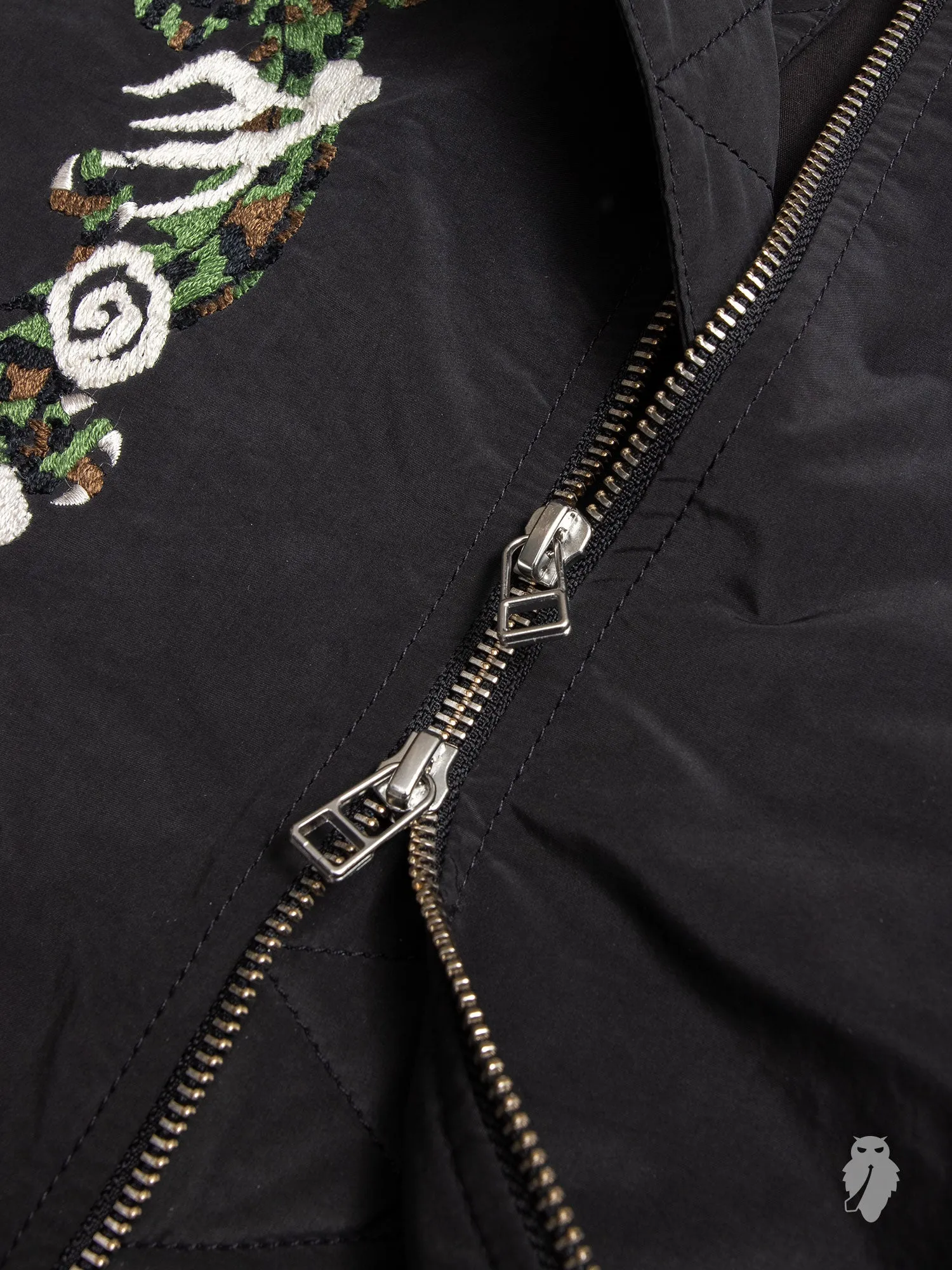 Leopard Tour Jacket in Black