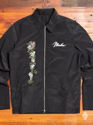 Leopard Tour Jacket in Black